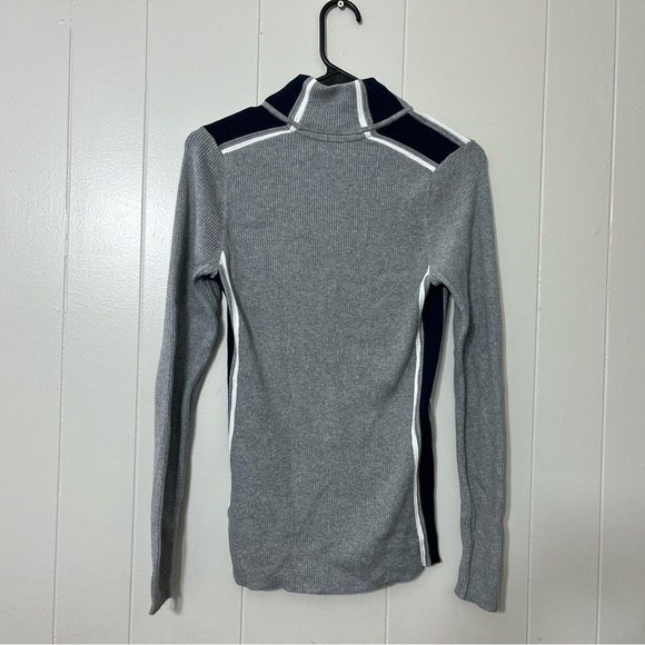 Tommy Hilfiger Gray Full Zip Womens Sweater Size S - Picture 6 of 8